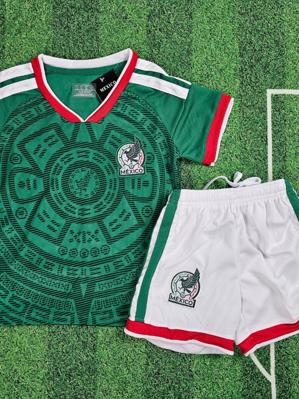 Mexico Kids Soccer Jersey Kit Youth/ jersey/ Jersey and Shorts